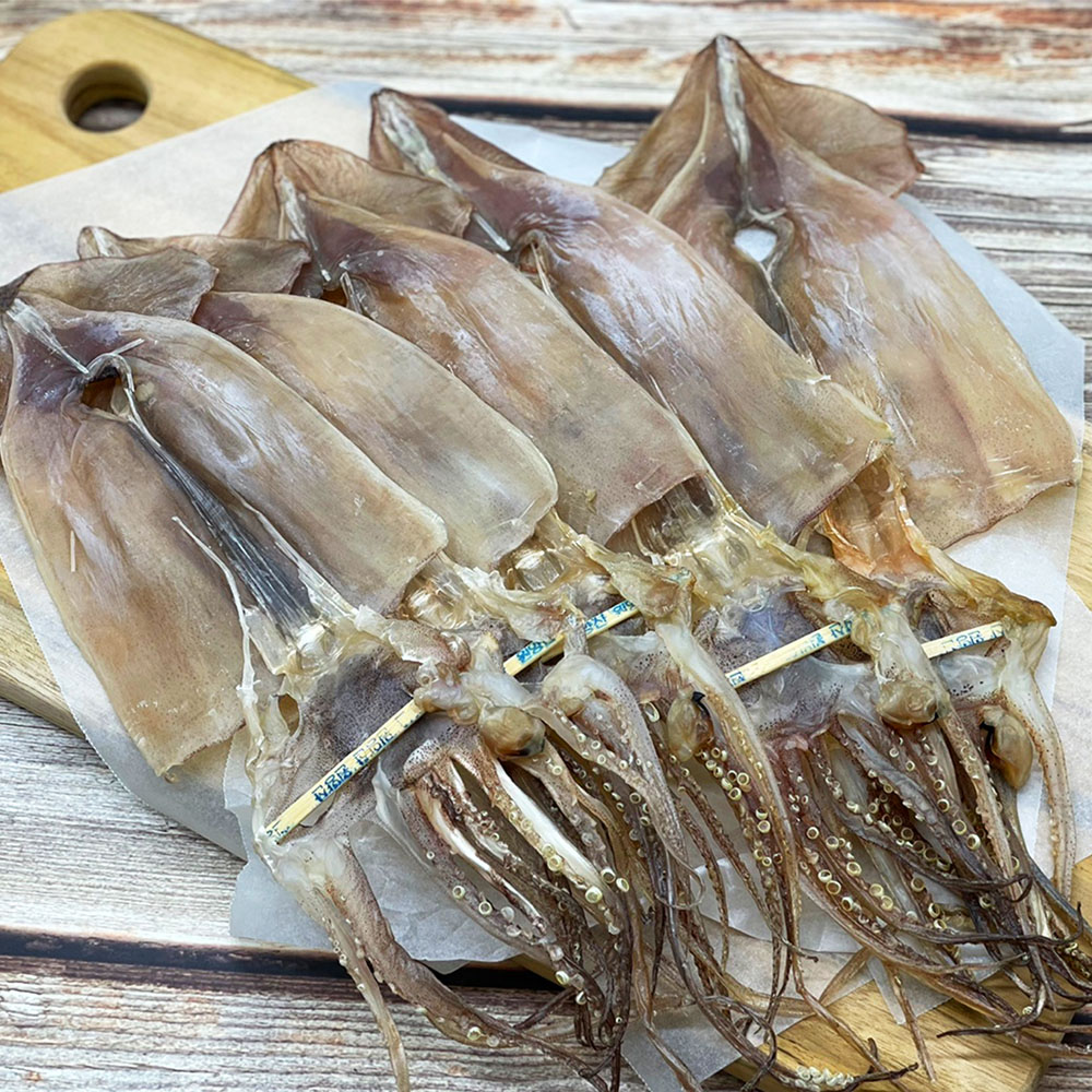 마른 오징어 소 중 대형 5미 200-300g [원산지:상세설명에 표시]